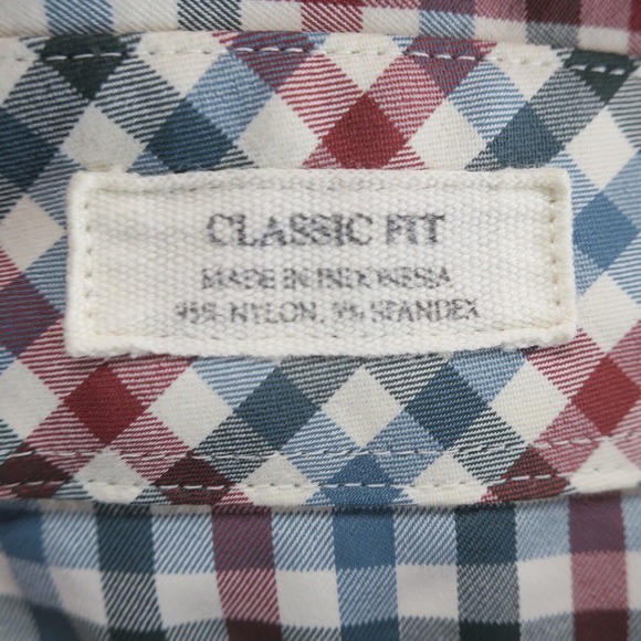 Onward Reserve Long Sleeve Button Up Shirt Mens M Classic Fit - Picture 10 of 10